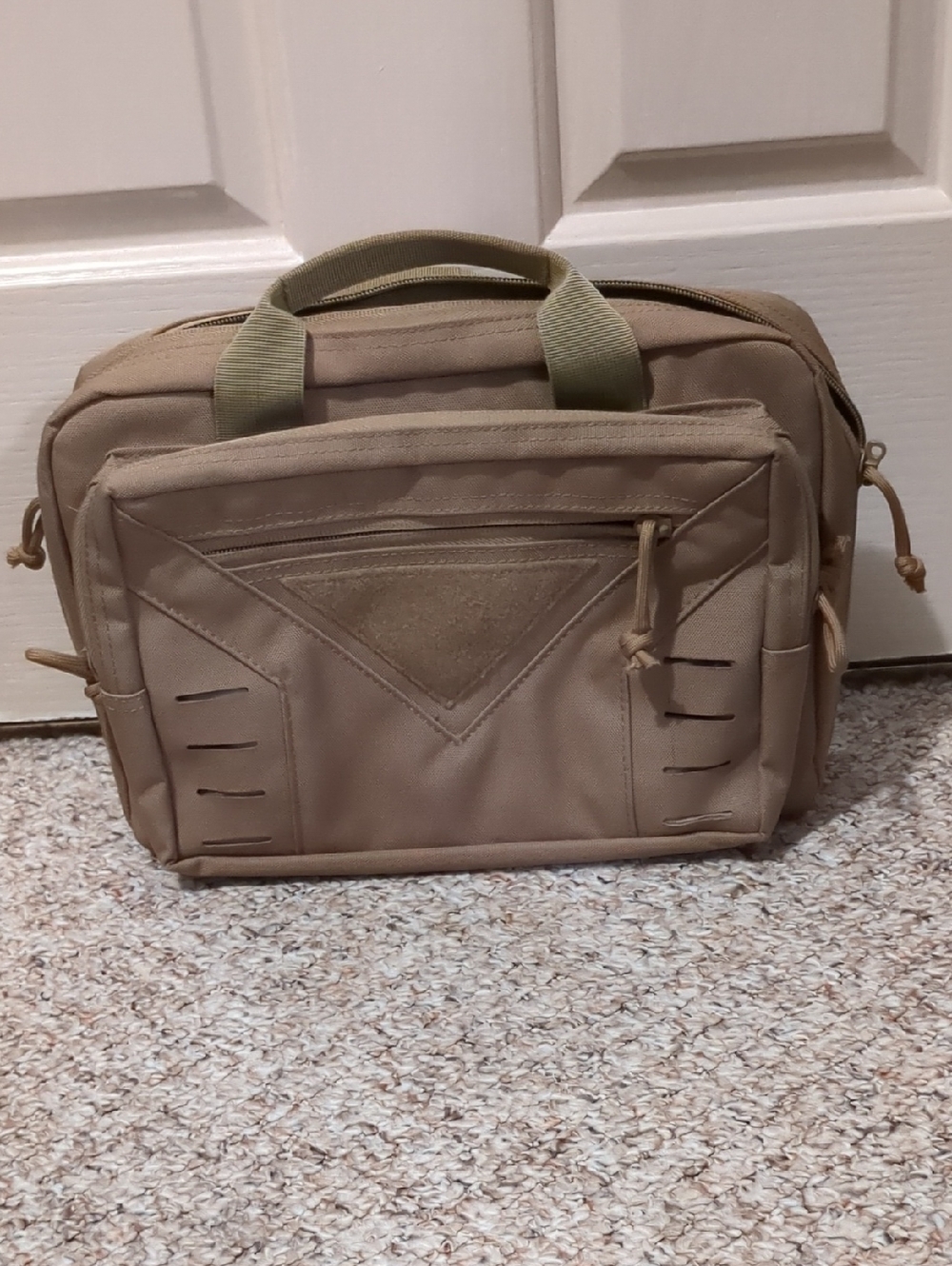 Tactical Utility Carry Bag in Coyote Brown - Men's Travel & Everyday Organizer